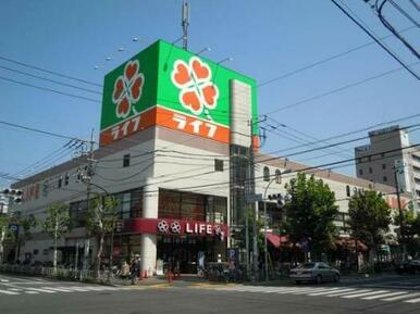ライフ 菊川店（376m）