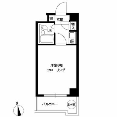 南向き・１Ｋ
