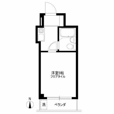 南向きの１Ｋ